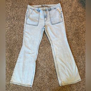 No Boundaries Light Wash Flare Jeans